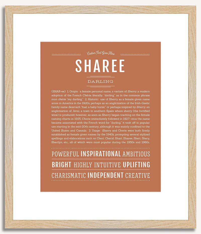 Sharee | Name Art Print