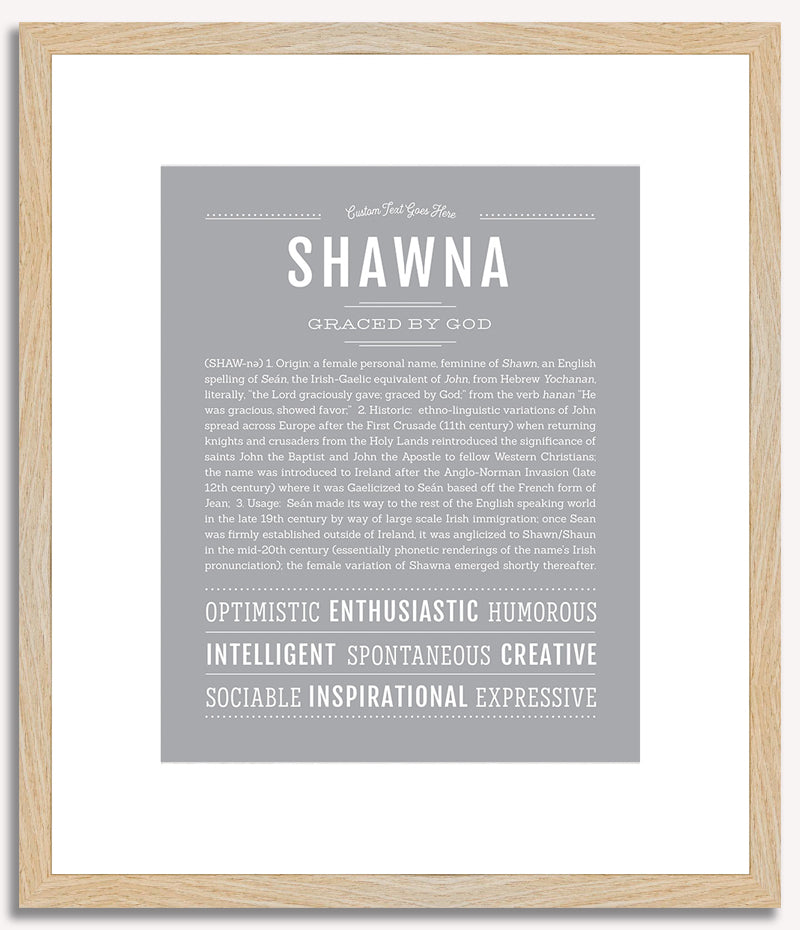 Shawna | Name Art Print