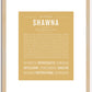 Shawna | Name Art Print