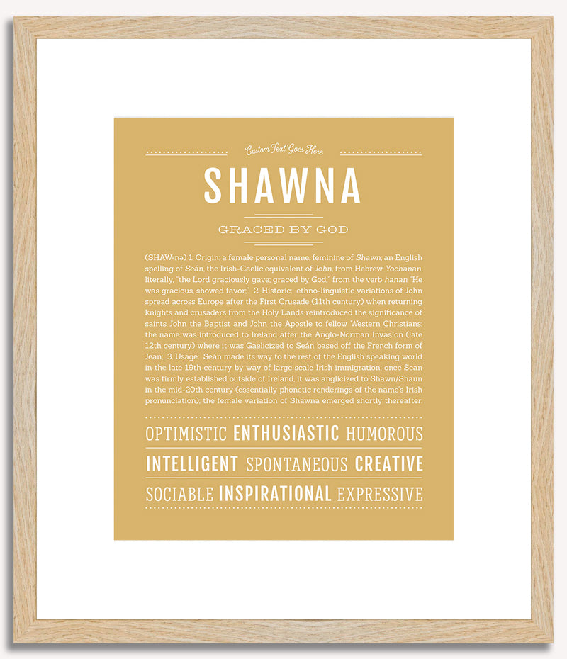 Shawna | Name Art Print