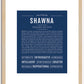 Shawna | Name Art Print