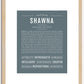 Shawna | Name Art Print