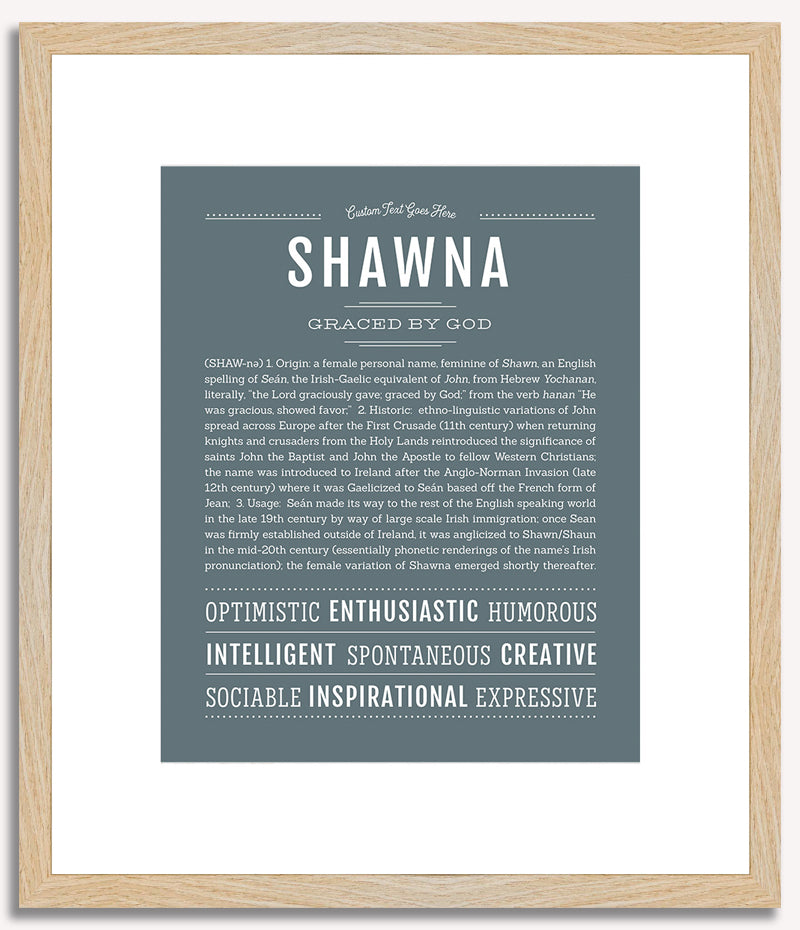 Shawna | Name Art Print