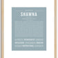 Shawna | Name Art Print