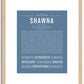 Shawna | Name Art Print