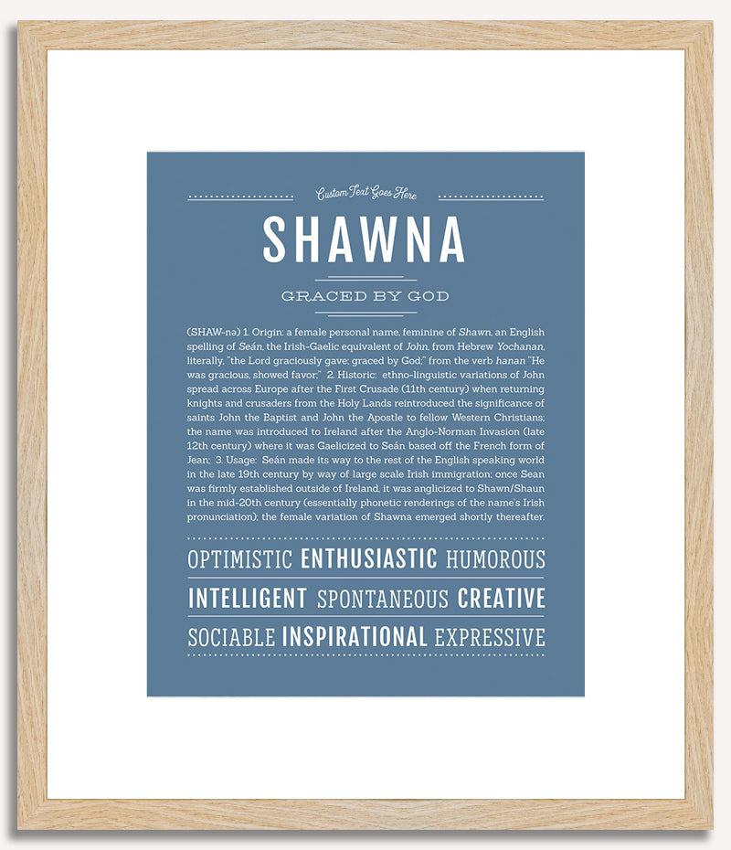 Shawna | Name Art Print