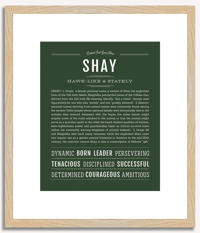 Shay | Name Art Print