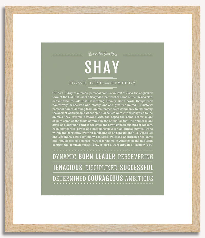 Shay | Name Art Print