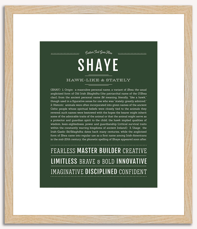 Shaye | Name Art Print