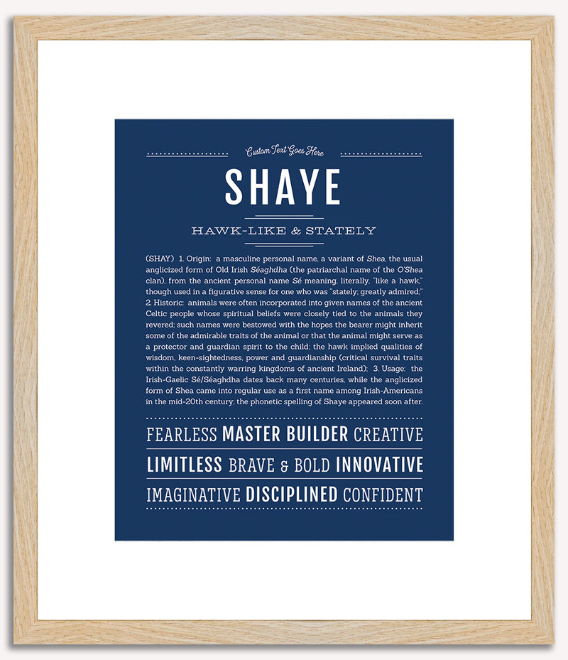 Shaye | Name Art Print