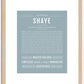 Shaye | Name Art Print