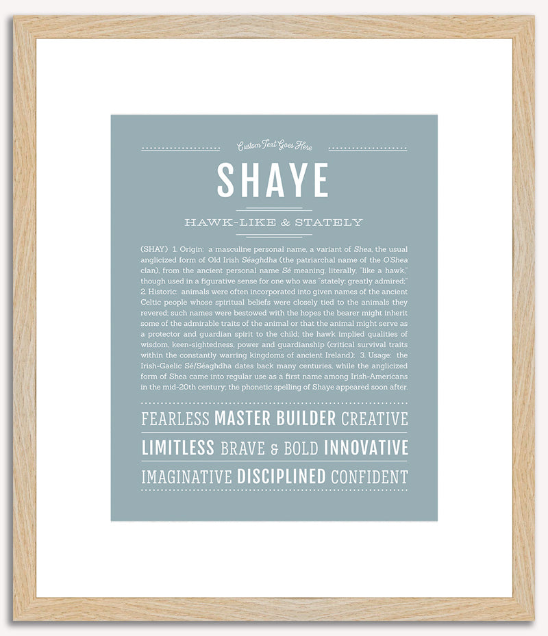 Shaye | Name Art Print