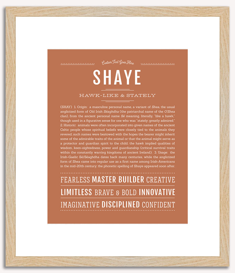 Shaye | Name Art Print