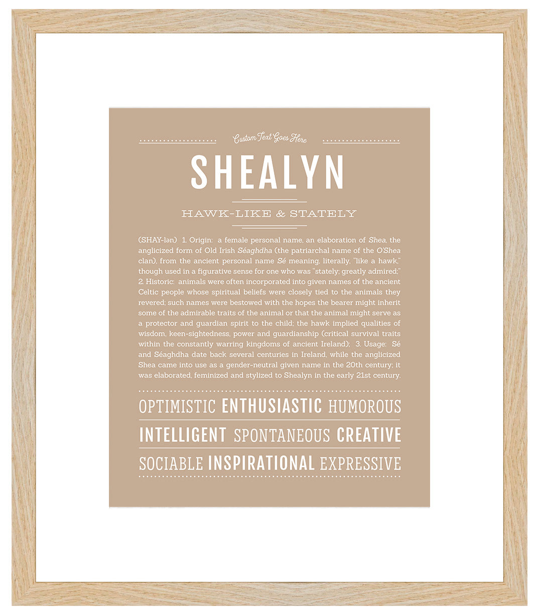 Shealyn | Name Art Print