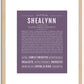 Shealynn | Name Art Print