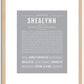 Shealynn | Name Art Print