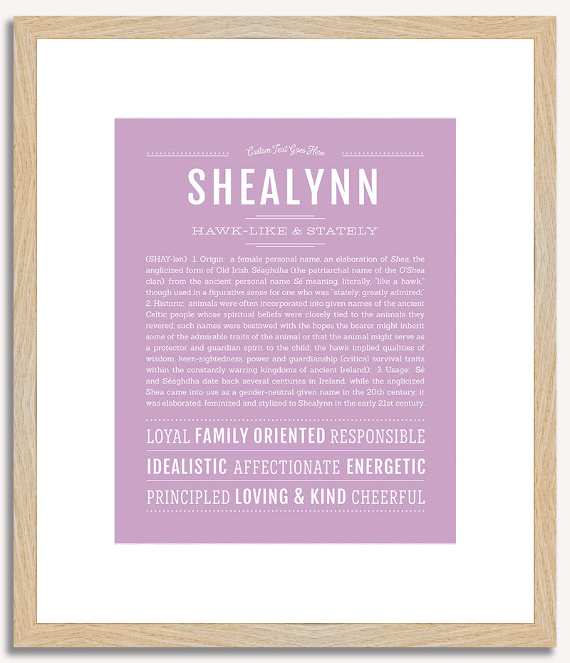 Shealynn | Name Art Print