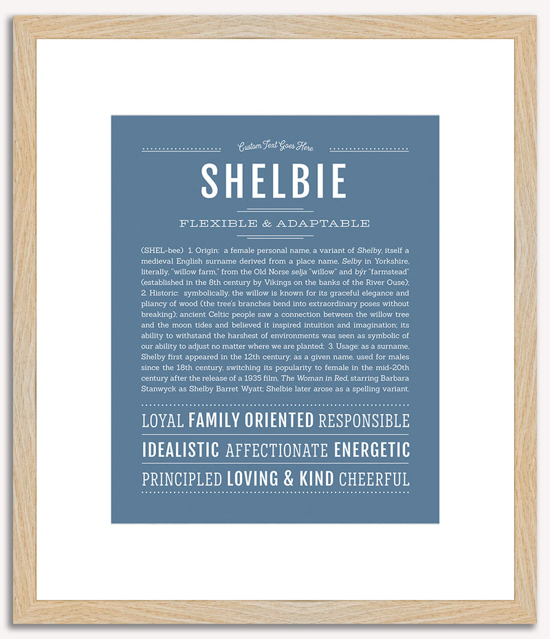 Shelbie | Name Art Print