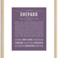 Shepard | Name Art Print