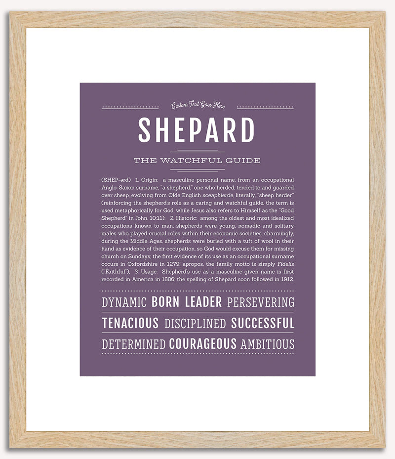 Shepard | Name Art Print