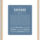 Shepard | Name Art Print