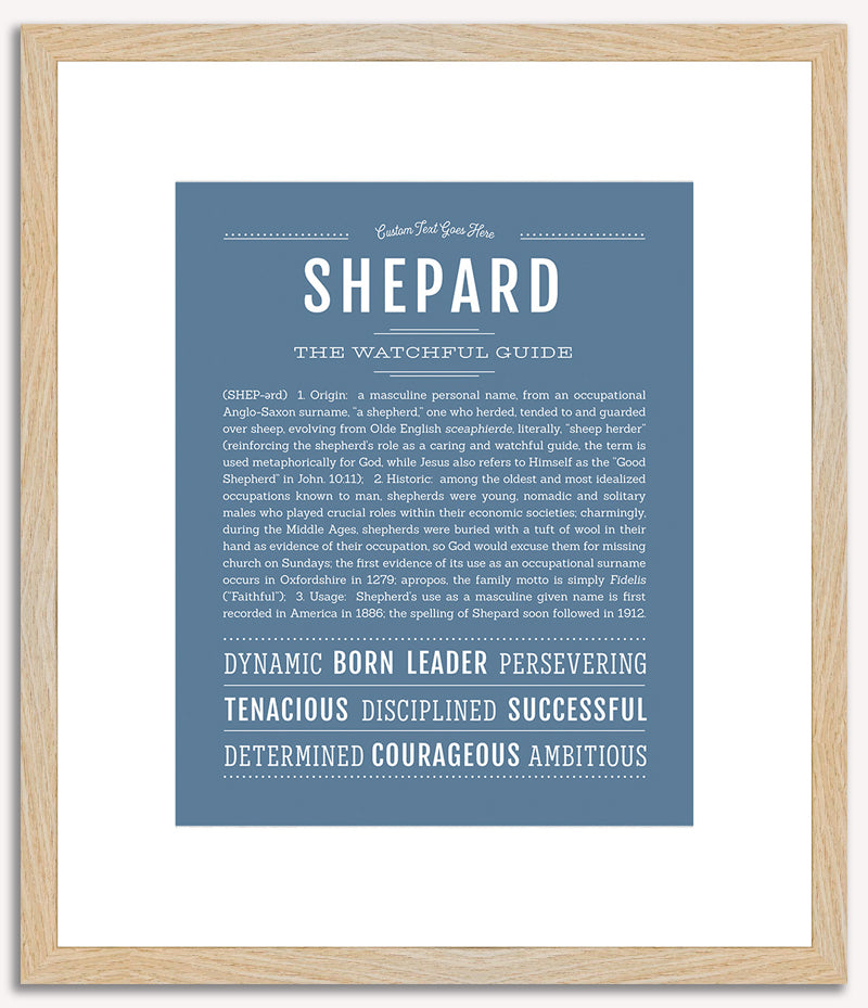 Shepard | Name Art Print