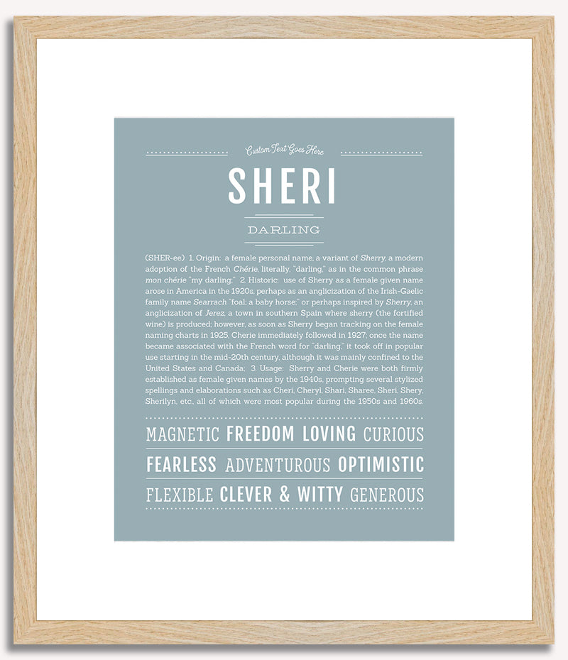 Sheri | Name Art Print