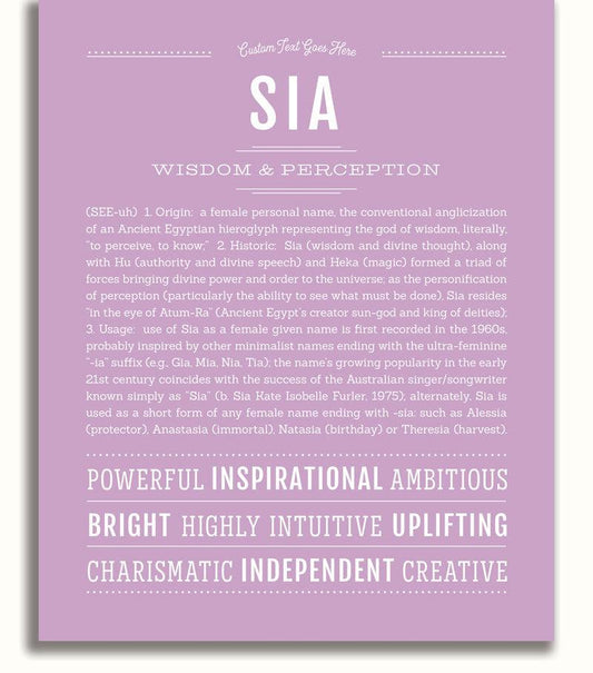 Frame Options | Lilac | No Frame