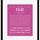 Frame Options | Dark Pink | Maple Frame, Matted