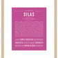 Silas | Name Art Print