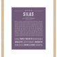 Silas | Name Art Print