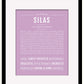 Frame Options | Lilac | Maple Frame, Matted