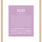 Silas | Name Art Print