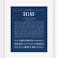 Frame Options | Midnight Blue | Black Frame, Matted