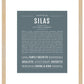 Silas | Name Art Print