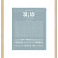 Silas | Name Art Print
