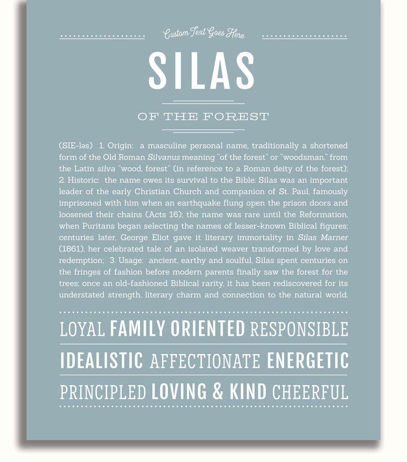 Frame Options | Powder Blue | White Frame, Matted