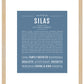 Silas | Name Art Print