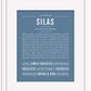 Frame Options | Steele Blue | Black Frame, Matted