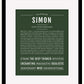 Frame Options | Deep Forest | Black Frame, Matted