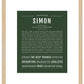 Frame Options | Deep Forest | Maple Frame, Matted