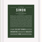 Frame Options | Deep Forest | White Frame, Matted