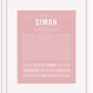 Frame Options | Dusty Rose | White Frame, Matted