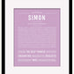 Frame Options | Lilac | Black Frame, Matted