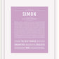 Frame Options | Lilac | White Frame, Matted