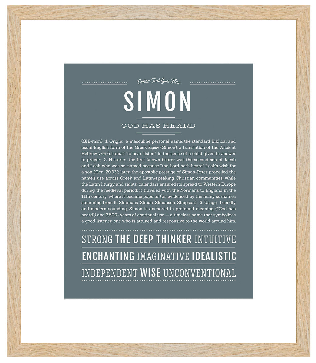 Frame Options | Night Rendezvous | Maple Frame, Matted
