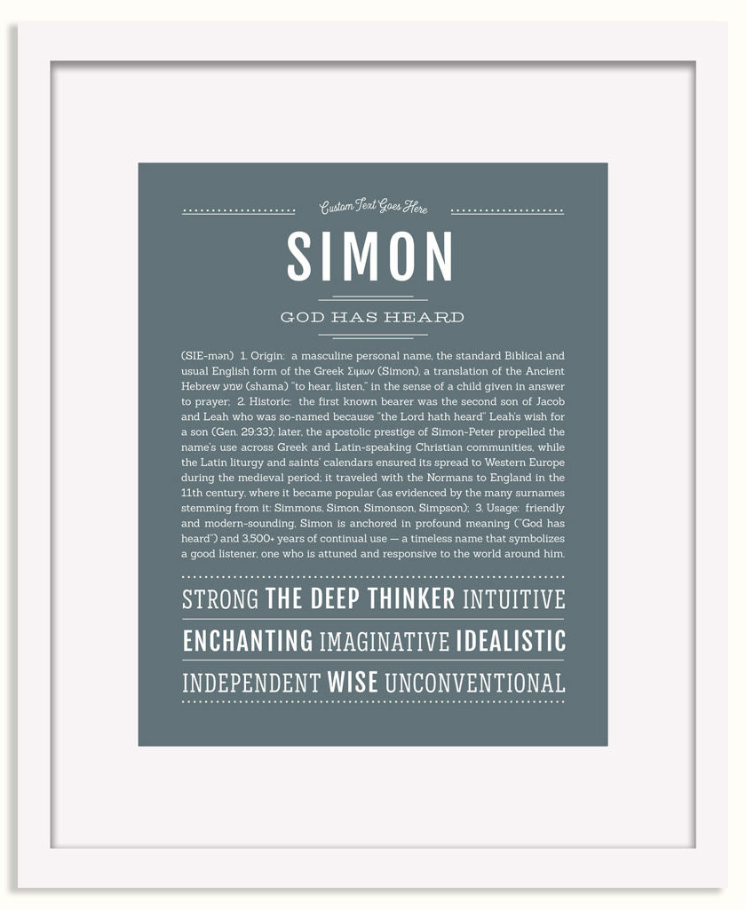 Frame Options | Night Rendezvous | White Frame, Matted
