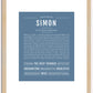 Simon | Name Art Print