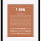 Frame Options | Terra Cotta | Black Frame, Matted