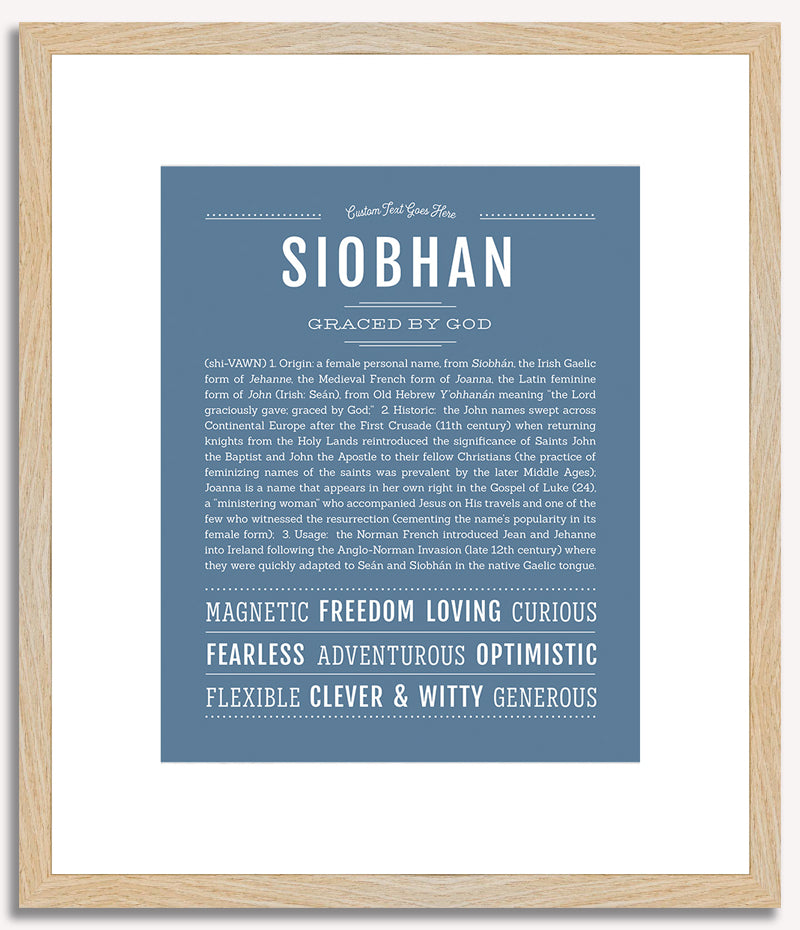 Siobhan | Name Art Print